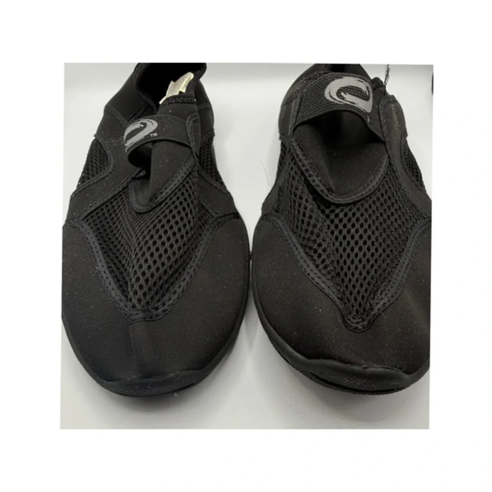 O'Rageous Men 11 Black Water Shoes Sport‎ Sneakers Slip On Sporty Activewear